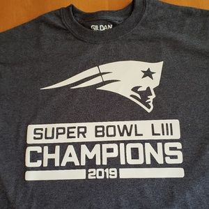 Custom T-shirts super bowl champs